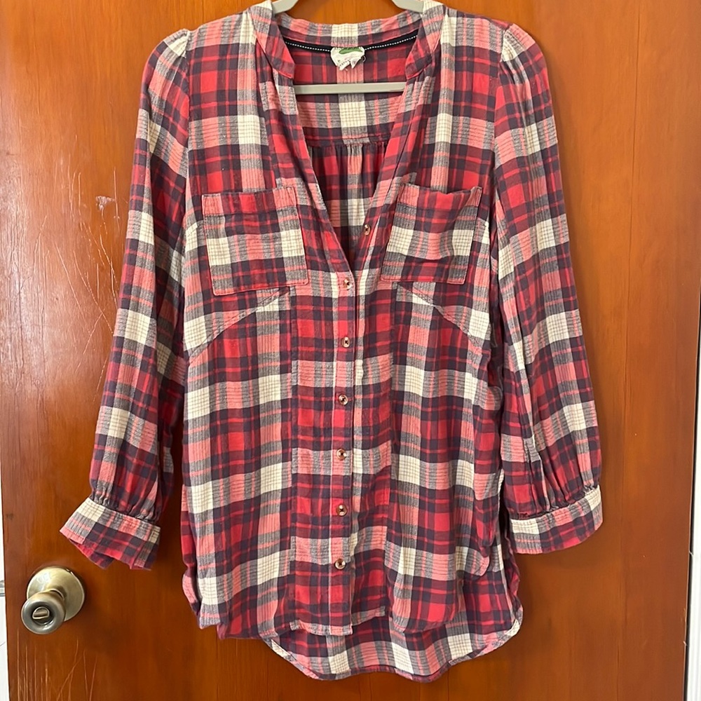 Anthropologie flannel